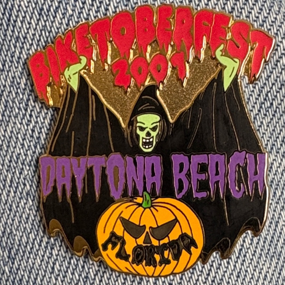 Biketoberfest 2001 Daytona Beach Pin